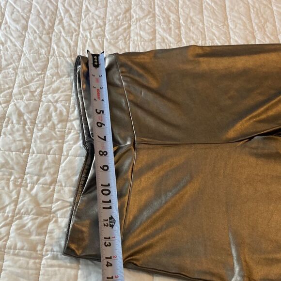 Mossimo bronze metallic high-rise leggings size medium - Picture 5 of 7